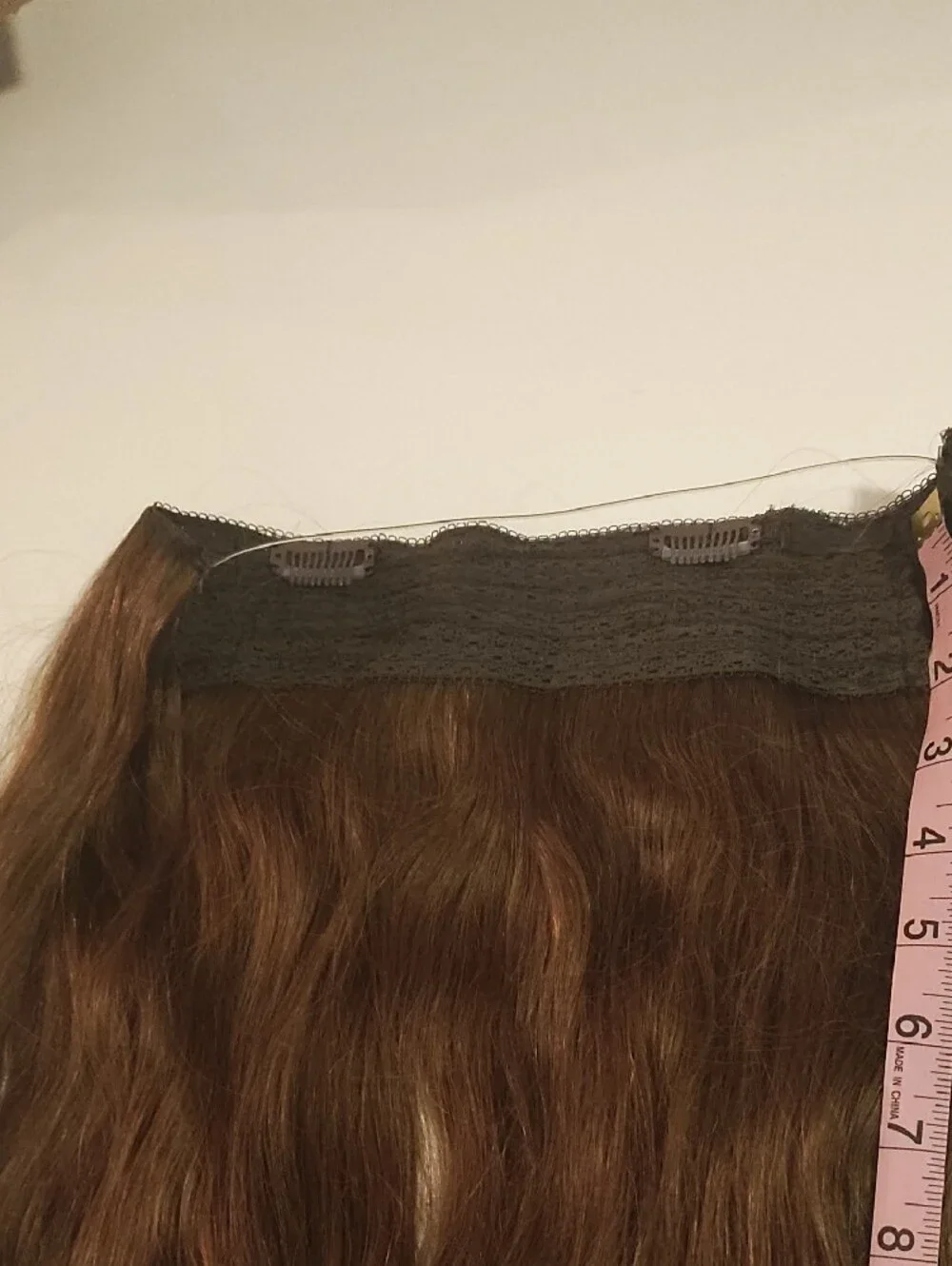 Natural Brown Wavy Clip-In Hair Extensions - Soft Volume